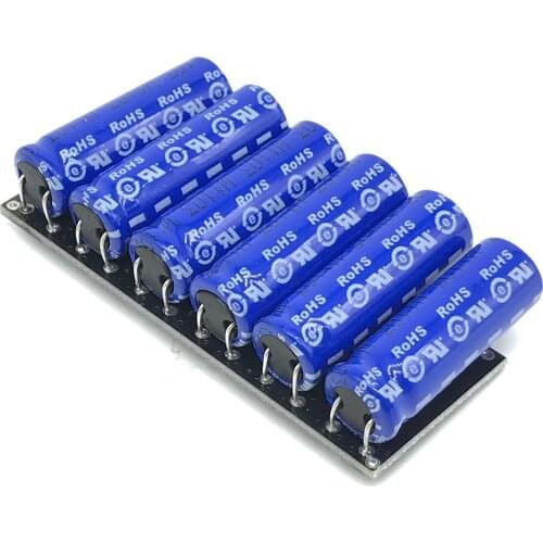 Farad capacitor 6pcs / group 16V1.6F super capacitor 2.7V10F 16V1F 16V2F backup power battery