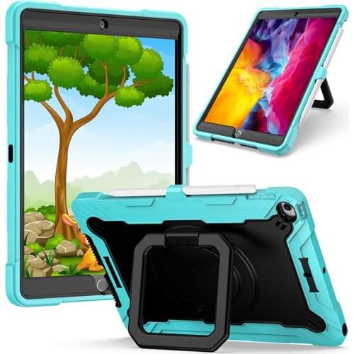 Hybrid Armour Silicone Cute Candy Tablet Case For Apple iPad 7 4 10.2 Air 3 10.5 2019 8 10.2 2020 Shockproof Stand Tablet Case