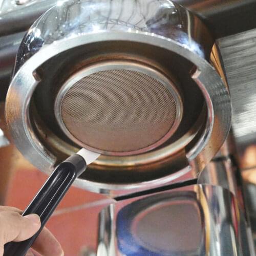 Home Dust Brush Coffee Espresso Machine Cleaning Brush Plastic Handle Keyboards Brush Cleaner Tools Coffee Grime Cleaning Brush