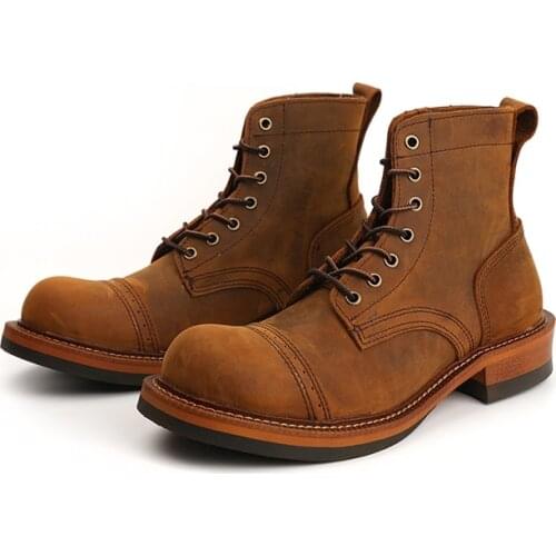 Jojamuzi Men's Motorcycle Boots