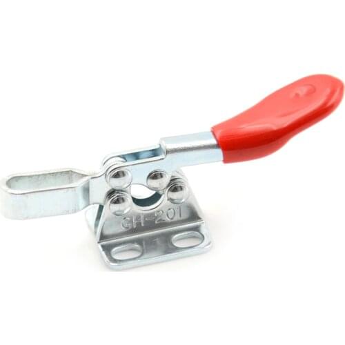 New 1PC 198Lbs 90kg Quick Release Toggle Clamp Anti-Slip Push Pull Hand Tool Toggle Clamp Vertical/Horizontal Toggle Clamp