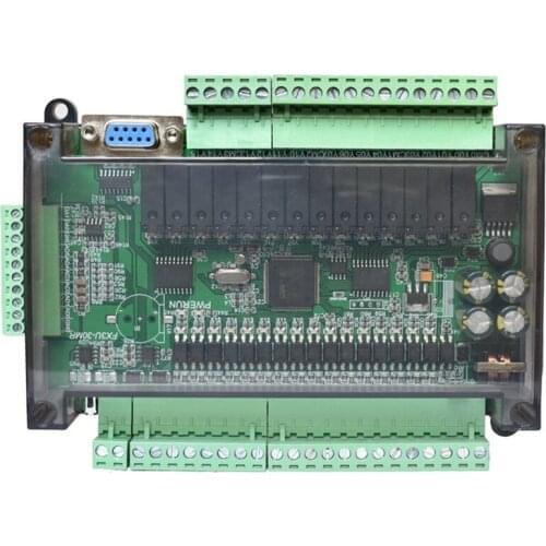 PLC Industrial Control Board Simple Programmable Controller Type Fx3u-30Mr (Plus Clock/485 Communication With Housing)
