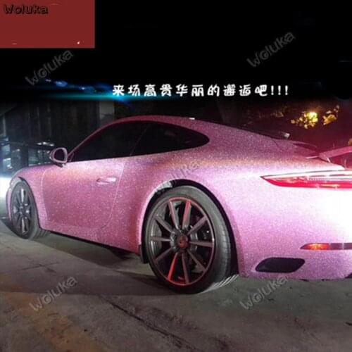 Body color changing film car diamond frosted flash point large pearlescent flash stickers stickers CD50 Q03