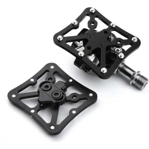 Mountain Bike Self-locking Pedal Lock Pedal To Flat Pedal Adapters Suitable for SHIMANO SPD Platform Adapters