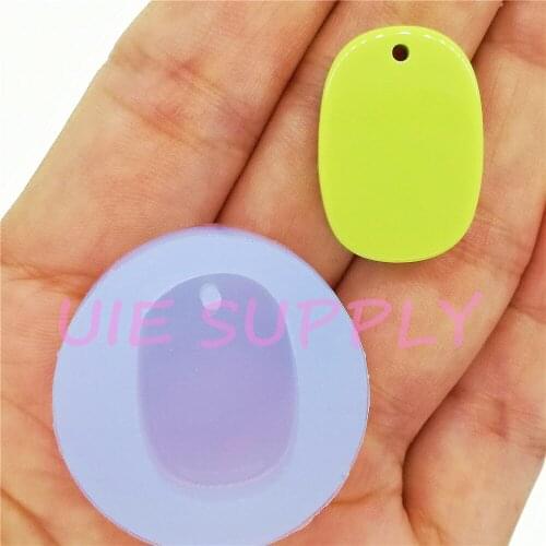 BYL581U 22.5mm x 15.7mm Silicone Mold Fondant Cake Decoration Candy Resin Clay Earrings Necklace Craft Soap Candle FOOD SAFE