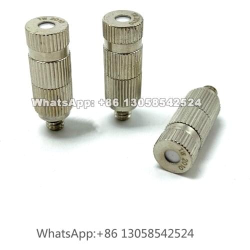 High Pressure Fine Water Misting Nozzle, Fog Mist Nozzle for Cooling System, High Pressure Mist Water Spray Nozzle