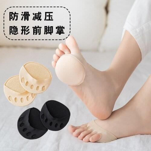 Five Toes Forefoot Pads for Women High Heels Half Insoles Calluses Corns Foot Pain Care Absorbs Shock Socks Toe Pad Inserts