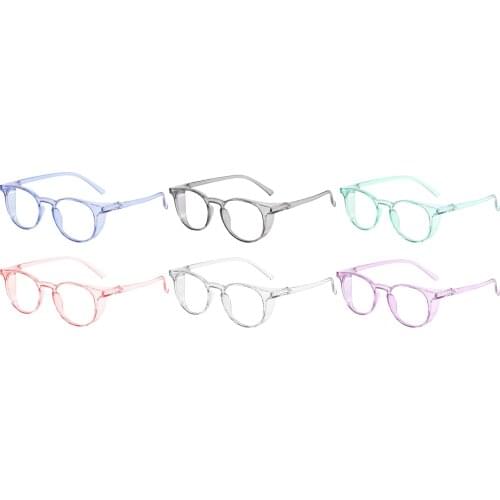 Eyeglasses Safety Glasses with Clear Anti Fog Scratch Resistant HD Lenses Eye Protection Integrated Side Protection