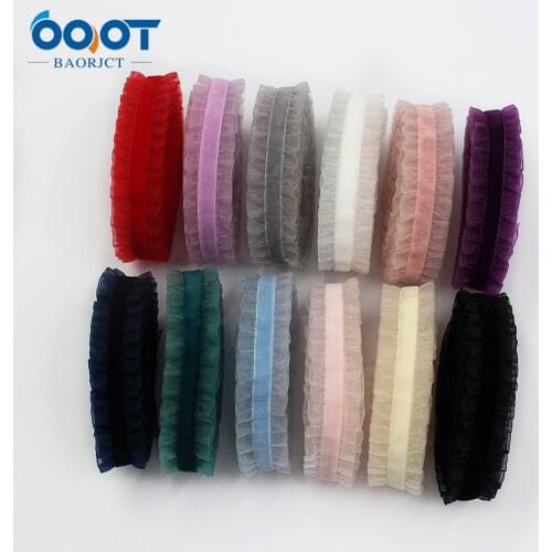 20MM 10YLace crimping Elastic webbing DIY Handmade Material Ribbed Belt Bow Elastic Rbbon Decoration L-20718-709