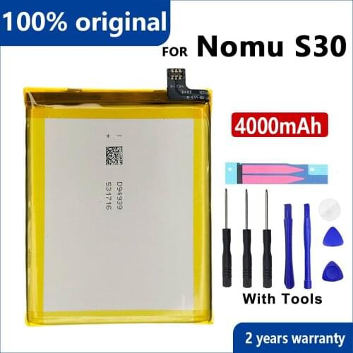 100% Original 5000mAh Battery For NOMU S30 S 30 Accumulator AKKU High quality Batteries With Tools+Tracking Number