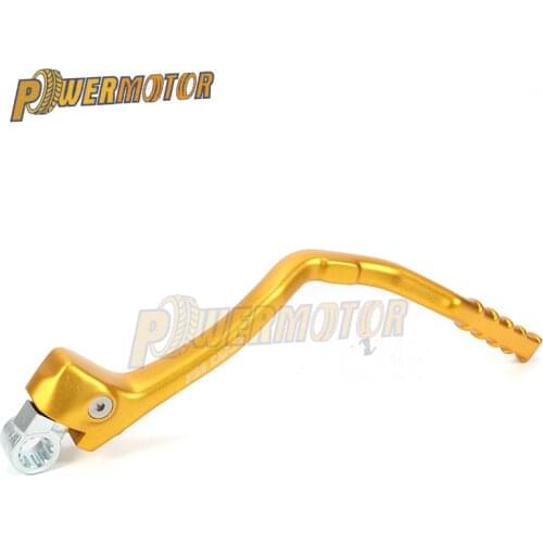 Motorcycle Forged Kick Start CNC Aluminum Starter Pedal Lever For SUZUKI RMZ250 RMZ 250 2011 2012 2013 2014 2015 Motocross ATV