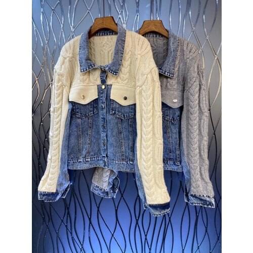 Женские джинсовые куртки Aswomoye China At AliExpress