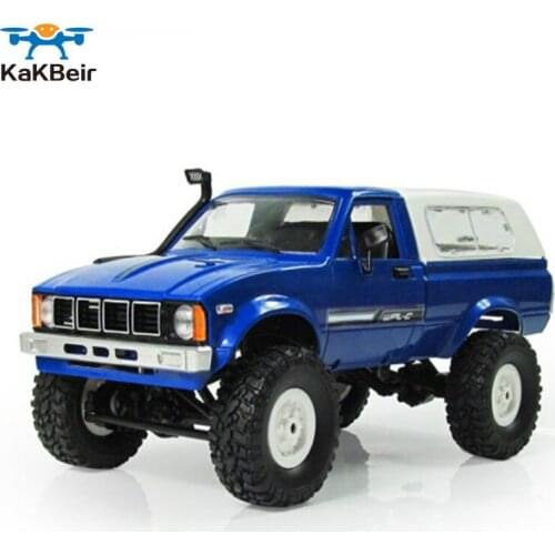 KaKBeir WPL C24 2.4G DIY RC Car KIT Remote Control Car RC Crawler Off-road Car Buggy Moving Machine RC Car 4WD Kids Toys