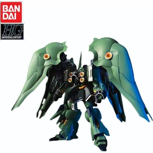Bandai Gundam Anime Figuren Hguc 099 1/144 Kshatriya Nz-666 Assemblage Kerstcadeau Action Figure Collection Model