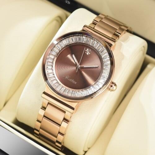 MEIBN 2021 New Gold Watch Women Watches Ladies Creative Steel Womens Bracelet Watches Female Waterproof Clock Relogio Feminino