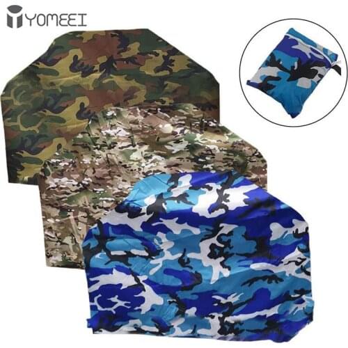YOMEEI Barbecue Cover 210D Waterproof Polyester Camouflage Series Oven Grill Dust-proof Cover Outdoor BBQ Accessories