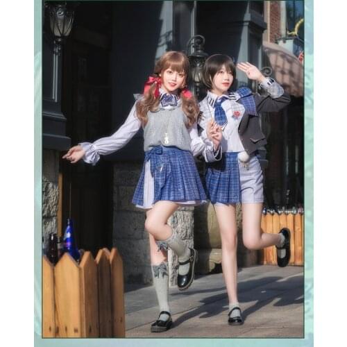 Miracle Nikki Cosplay Costume Nikki Flower Melody School Uniform Cosplay Costume Daily Suit Winter Costume