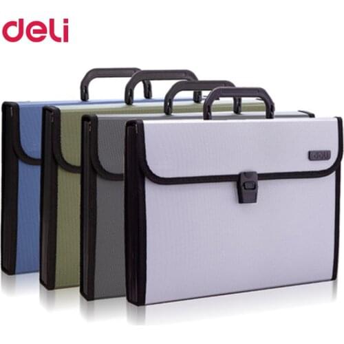 DL 5555 accordion bag financial handbag 12 folder business package office supplies wholesale Stationery office supplies for