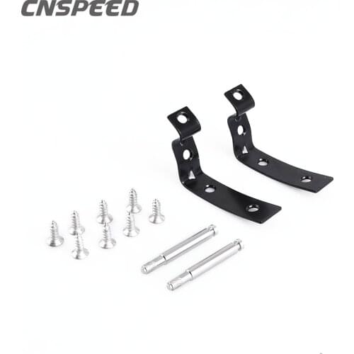 For Audi A4 S4 RS4 B6 B7 8E 2001-2008 Glove Box Lid Hinge Snapped Repair Kit Hinge Brackets With Screws
