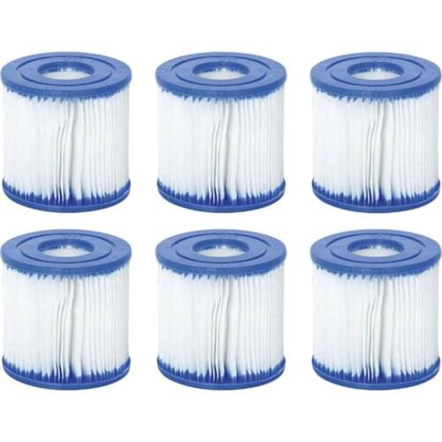 Swimming Pool Filter For Bestway VII Pool Filter Intex Type D Pump Cartridge Reusable Foam Sponge Cartridge HEPA Cleaning Tool