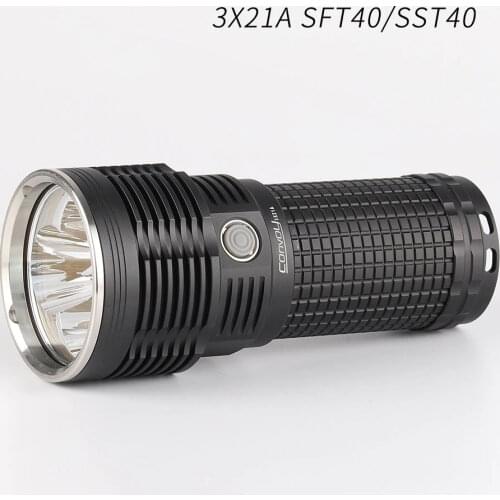 Convoy 3X21A SFT40 SST40 21700 flashlight torch