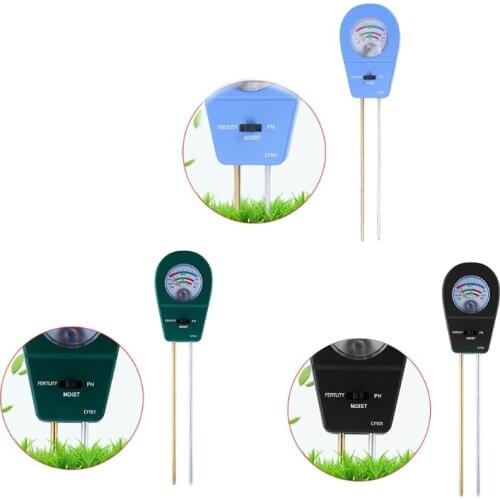 Soil Moisture Meter 3-in-1 Plant Accessories for Fertility Moisture PH New Upgrade Gardening Supplies for House Plant