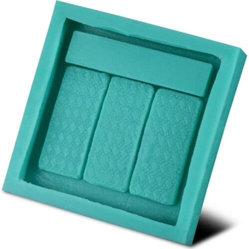 Valentine 's Cosmetics Box Modelling Fondant Silicon Mold Chocolate Cake Decoration Silicone Mold Silicone Mold E696