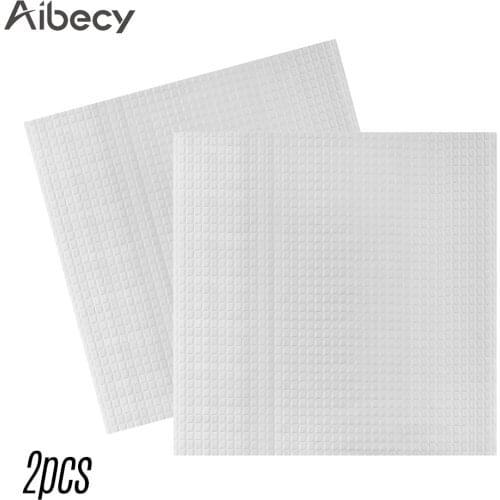 2pcs Heated Bed Foam Foil Insulation Cotton Self-Adhesive Hot Bed Heat Mat Sticker for Creality CR-10 CR-10S Anet A8 Plus