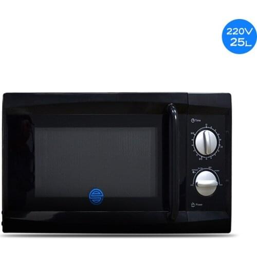 Multifunctional Mechanical Turntable 25L Microwave Oven Commercial / Household Microwave Oven 6 Positions Adjustable