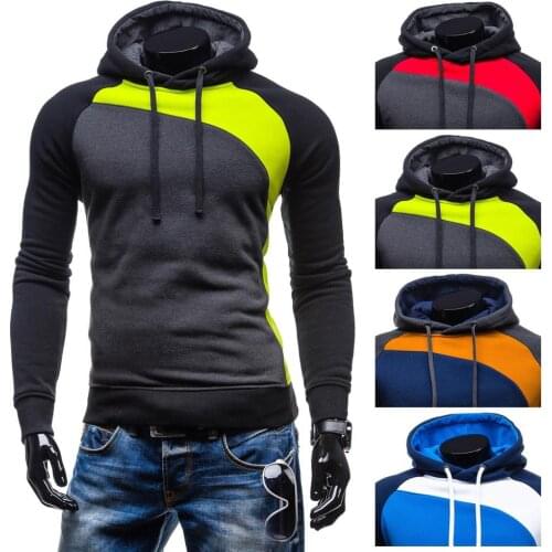 ZOGAA Pullovers Hoodies Men Autumn Thick Hooded Hoodies Man Patchwork Sweatshirts Hip Hops Males Casual Brand Clothing