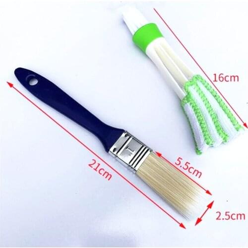 Car Clean Brush Sticker For Mitsubishi Asx Lancer 10 9 Outlander 2013 Pajero Sport L200 Expo Eclipse Accessories