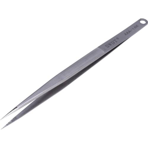 Non-slip Long Precision Tweezers Stainless Steel Tweezers For Electronic Mobile Phone Repair Tools