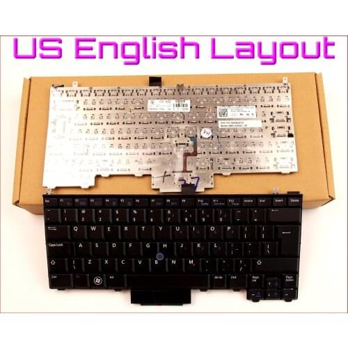 New Keyboard US English Version for Dell Latitude 0C0YTJ P6VGX NSK-DS0BC 01 PK130AW2B00 Laptop With Pointstick