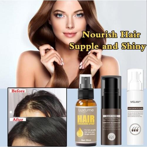 New Ginger Fast Hair Growth Essence Moroccan Essential Oil Liquid Treatment Loss Enhance Smooth Reduce Forks Dryness Hair Care