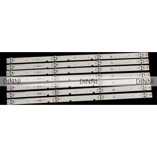 Original for hisense LED43K3100 LED43H1600 LED42K1800 light strip 4 lights 7 aluminum substrate