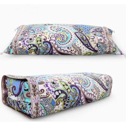 Buckwheat Husk Neck Pillows Cotton Muslin Buckwheat Hull Pillows High and Low Adjustable Pillow Cervical Pillows Bedding