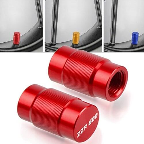 Motorcycle Wheel Tires Air Caps Cover Tire Valve Dustproof For Kawasaki ZZR600 ZZR 600 1990-2004 1991 1992 1993 1994