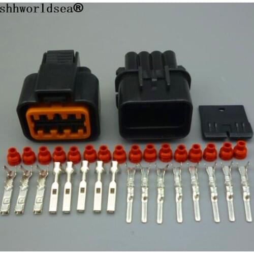 Shhworldsea 2.2mm 8p male female equivalent wiring harness plug auto connector male connector PB621-08020 PB625-08027