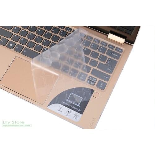 2017 New Silicone Keyboard Cover Skin Protector for Lenovo Yoga 720 13 13.3" 15.6 Ideapad 720s 14 Flex5 14 15