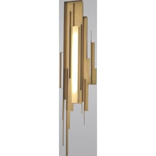 Scandinavian Nordic Wall Wood Light Glass Lampshade Corridor Balcony Bedside LED Side Wall Lamps Interior for Home Decor