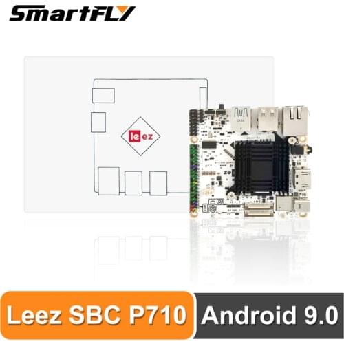 Smartfly Leez SBC P710 Rockchip RK3399 Android 9.0 ARM Cotex Six Core SBC/Single Board Computer 4GB+16GB with Ubuntu Debian