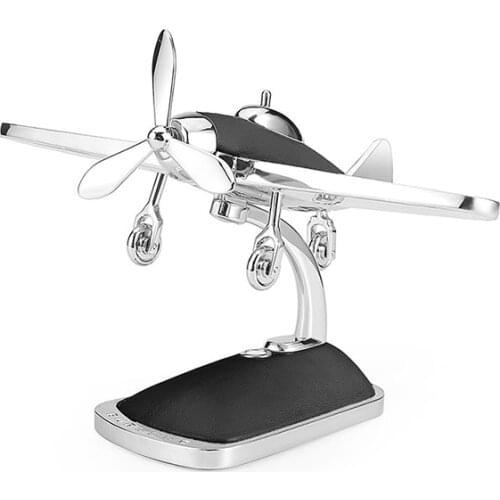 Automobile ornament Solar power supply Central control table ornament Solar aircraft Car perfume Perfume ornament