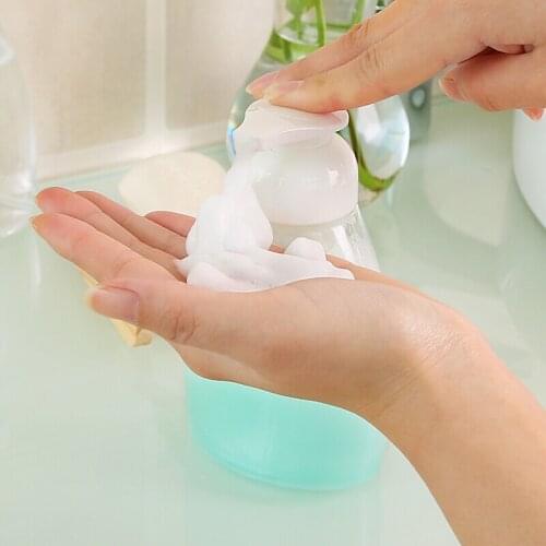 1PC Clear Foam Pump Bottle Foaming Soap Dispenser Pump Soap Mousses Liquid Dispenser Shampoo Lotion Shower Gel Foam Bottles