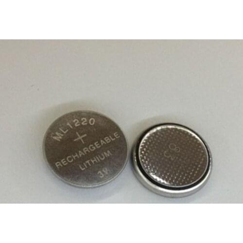 2PCS/LOT ML1220 1220 rechargeable Battery 3v