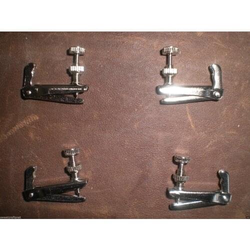 20 pcs Brand New VIOLA Fine tuners Silver Color for 15" 16