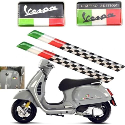 3D Motorcycle Decal Italy Stickers Special Edition Case For Piaggio Vespa GTS GTV 125 250 300 IE Sprint Primavera 150 LX150 Etc