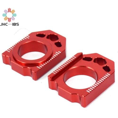 For HONDA CR125R CR250R CRF250R CRF250RX CRF250X CRF450R CRF450L CRF450X CRF450RX CRF Motorcycle Rear Axle Chain Adjuster Blockr