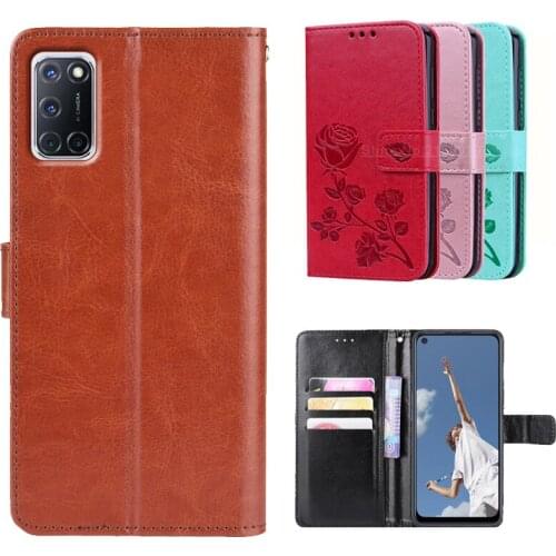 OPPO Reno 2 Leather Flip Case For Coque OPPO Reno 2 Reno2 2Z Case Cover Wallet Phone Cases Bag for OPPO A52 PDAM10 Stand Case