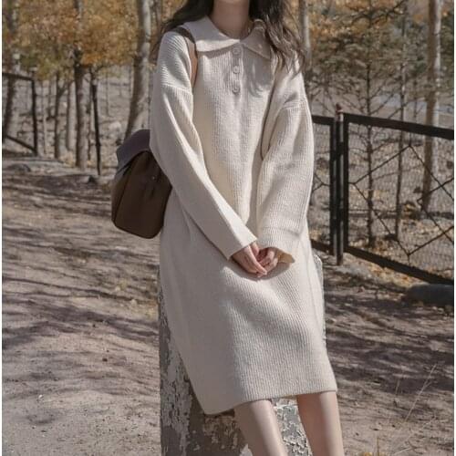 HKML Fashionable Knitted Dresses