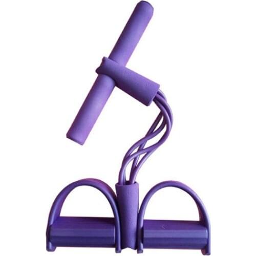 Multi Function Tension Rope Strong Fitness Resistance Bands Latex Pedal Women Men Sit Up Pull Ropes Yoga Fitness Equipment